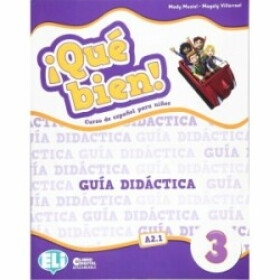 Qué bien! 3 Guía didáctica + 2 CD audio + DVD Cuentos en musical - Mady Musiol