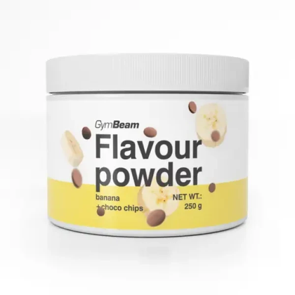 Flavour - GymBeam (banán a čokoládové kousky, 250 g) (43864-6-250g-bananawithchocochips)