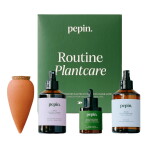 PEPIN Sada s péčí o pokojové rostliny Plantcare Routine, zelená barva, keramika