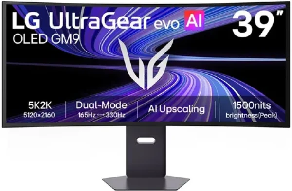 39" LG UltraGear GX9 39GX950B-B černá / Monitor / OLED / 5120 x 2160 / 21:9 / 165Hz / HDR10 / DP+HDMI (39GX950B-B.AEU)