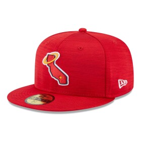 New Era Pánská kšiltovka Los Angeles Angels MLB 2023 Clubhouse 59FIFTY Fitted Velikost: 7 1/2