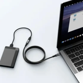 ER Power USB-C prodlužovací kabel černá / Prodlužovací kabel / PD 100W / 10Gbps / 2m (ERPW2CEX-BK)