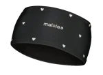 Maloja StrichkogelM. čelenka Deep Black Hearts vel. Uni