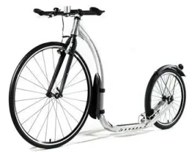 KICKBIKE Koloběžka RACE MAX 20 leštěný hliník (6430046770003)