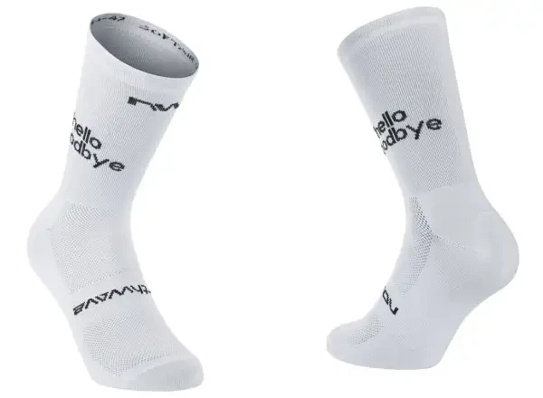 Northwave Hello cyklistické ponožky White vel. M (40-43)