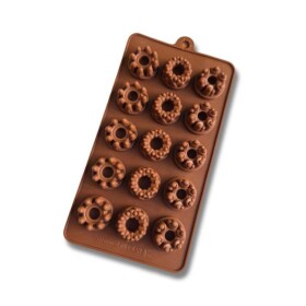 Cesil Cesil Silikonová forma na čokoládu Bábovky 20 x 10,7 cm