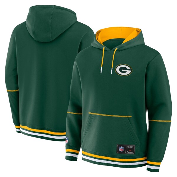 Fanatics Pánská mikina Green Bay Packers NFL Foundation Hoodie Velikost: S
