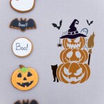 FINGER Inspire šablona plastová A4 motiv Halloweenské dýně