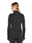 Dámské merino tričko s dlouhým rukávem ICEBREAKER Wmns 300 MerinoFine Polar LS Roll Neck, Black velikost: XS