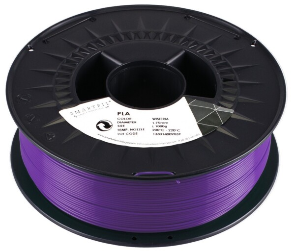PLA filament fialový Wisteria 1,75 mm Smartfil 1 kg