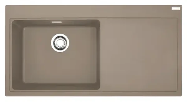 FRANKE Fragranitový dřez MTG 611/2 kašmír / 100x52 cm / pravý / horní montáž / Easy Click (114.0504.120)