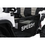 Mamido Dětské elektrické autíčko PASSION 4x200W 24V bílé