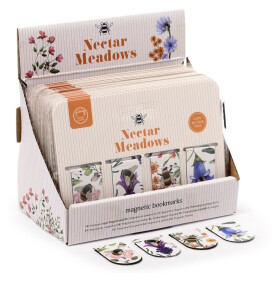 Záložky do knihy magnetické 4ks - Včela