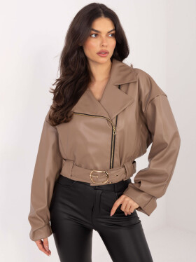 Dámská bunda FL9609.95 hnědá - FPrice one size