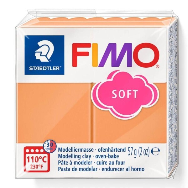 FIMO soft TREND 57g - papaya oranžová