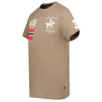 Geografické Norsko Jequestre 254 M SY1305H/GN-Taupe tričko L
