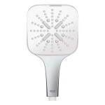 GROHE - Rainshower SmartActive Cube Sada sprchové hlavice 130 9,5 l/min, 3 proudy, držáku a hadice, měsíční bílá 26589LS0