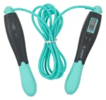Lifefit Digital Rope 265 cm mátová / Švihadlo / Digitální počítadlo / PVC lano