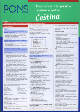 Čeština - Pravopis a interpunkce snadno a rychle - Ladislav Janovec
