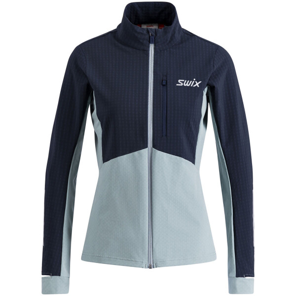 Dámská funkční mikina Swix Pace Hybrid Full Zip Midlayer W