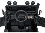 Mamido Dětské elektrické autíčko Land Rover Defender 110 SVX Concept černé
