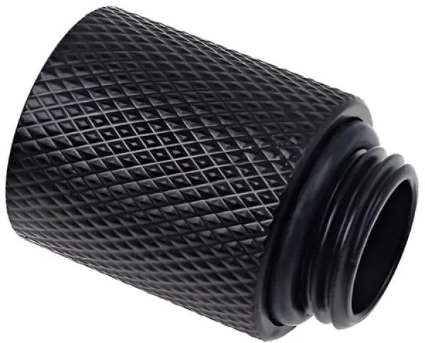 Alphacool Eiszapfen 20mm G1/4 černá / Prodlužovací šroubení / Vodní chlazení / Mosaz / Rovné (17256)