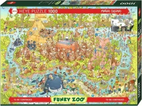 HEYE Puzzle Šílená ZOO: Australská expozice