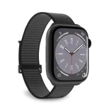 Puro Sport černá / Řemínek pro Apple Watch / 42/44/45/49 mm / Nylon (PUSPORTAW44BLK)