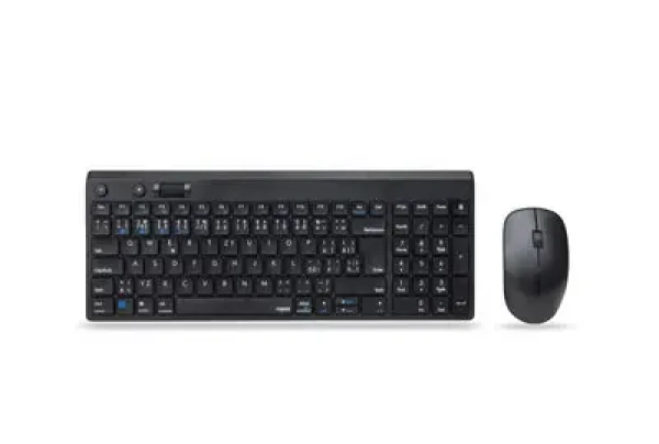 Rozbaleno - Rapoo 8050T Multi-mode černá / bezdrátová sada klávesnice a myši / 2.4 GHz / BT 3.0 a 4.0 / CZ verze / rozbaleno (6940056189684.Rozbaleno)