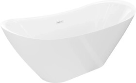 MEXEN - LOTOS volně stojící vana 180x75, bílá bez krytky přepadu a zátky 52051707700-SS