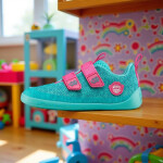 Affenzahn Sneaker Knit Happy Owl Jr boty 00397-30003 21