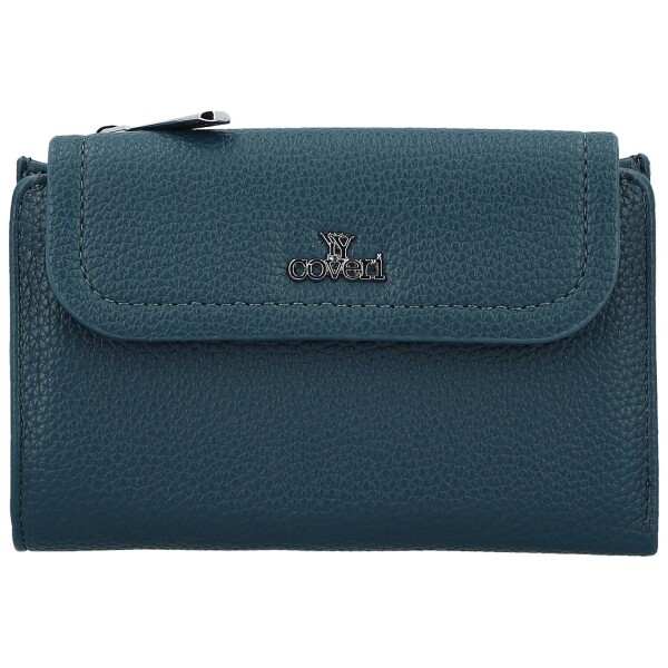 Stylová dámská koženková peněženka Coveri Deana, modrá