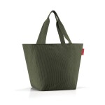 Nákupní taška přes rameno Reisenthel Shopper M Cord dark matcha