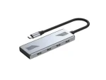 Gembird USB-C hub 4-portový / Hub / USB 3.2 Gen 2 / 10 Gbit/s / hliníkové tělo (UHB-CM-U310-C4-01)