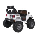 Mamido Elektrické autíčko Extreme Sport 4x4 s proměnlivou velikostí bílé