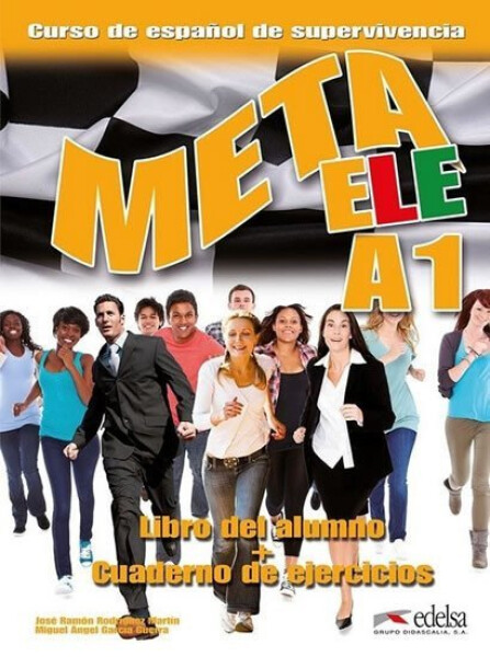 Meta ELE (A1)Libro del alumno + cuaderno de ejercicios + audio download - kolektiv autorů