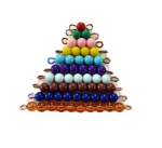 Moyo Montessori Moyo Montessori Stojánek s korálkovými schody