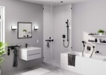 HANSGROHE - Logis Umyvadlová baterie s výpustí, CoolStart, EcoSmart, matná černá 71254670