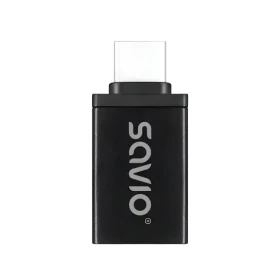 Adaptér USB-A 3.1 (F) - USB-C 3.1 (M) AK-80 / Adaptér / USB 3.1 (SAVAK-80)