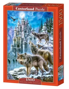 Castorland 151141 Vlci u zámku