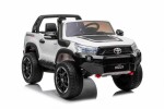 Mamido Dětské elektrické autíčko Toyota Hilux 4x4 bílé