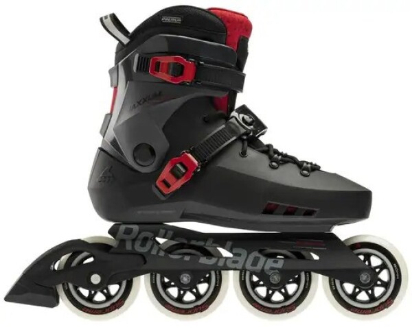 Kolečkové brusle Rollerblade MAXXUM XT, Black/Red Velikost EUR: 40,5 - 41