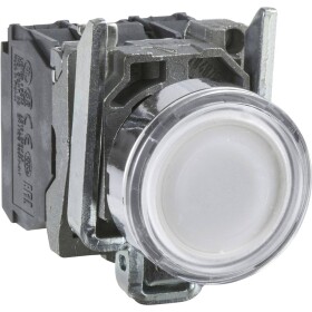 Schneider Electric XB4BW31M5, XB4BW31M5 světelné tlačítko , 22 mm, 600 V, 6 A, 1 ks