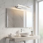 Koupelnové nástěnné LED svítidlo SWE028-1W 40cm CHROME OSW-20127