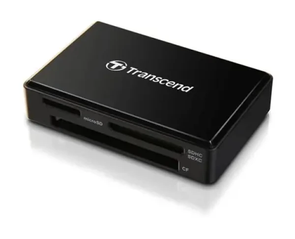 Transcend RDF8 čtečka paměťových karet černá / USB-A 3.1 Gen 1 / SDXC / microSDXC / CompactFlash / UHS-I (TS-RDF8K2)