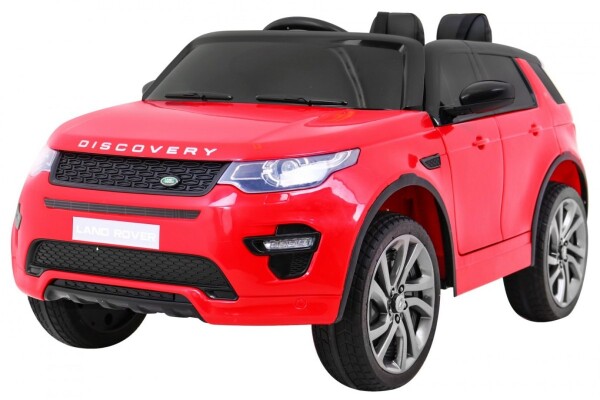 Mamido Dětské elektrické autíčko Land Rover Discovery červené