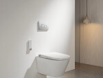 CERANO - Ovládací tlačítko splachování Duo k WC modulu Profi - ABS - chrom CER-8050BD80362