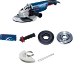 Bosch GWS 24-230 P Professional modrá / Úhlová bruska / 2400 W / 230 mm / 6500 ot/min / M14 (06018C3100)