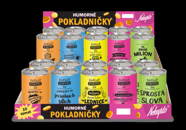 Box Humorná pokladnička