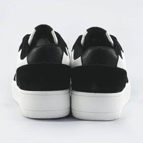 Černé dámské tenisky sneakers panteřím vzorem (6363) Barva: odcienie czerni, Velikost: XL (42)
